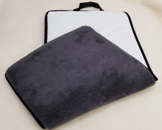 2er-Pack Autositzkissen Alpacka Dunkelgrau 50x110cm in der Gruppe  bei Ullbdden AB (211112)