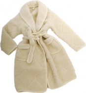 Hausmantel aus europischer Merinowolle