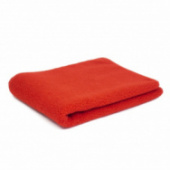 Plaid / dnnere Decke aus europischer Merinowolle. rot